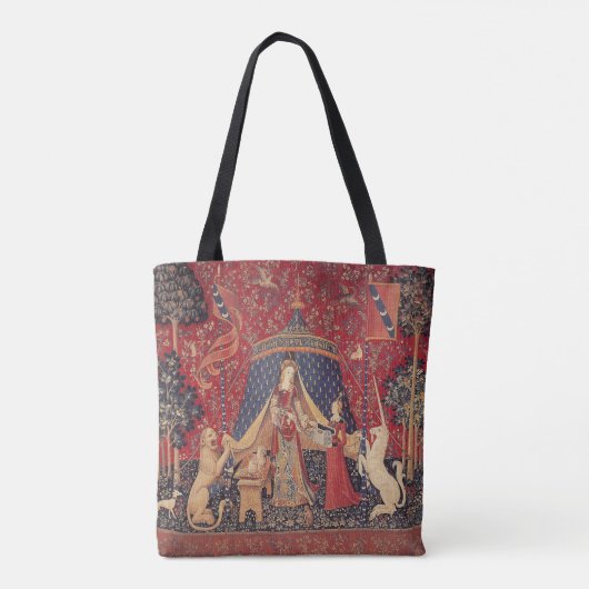 Tote Bag La dame et la licorne Fourre-tout (Dos)