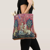 Tote Bag La Dame et la licorne, Vue (De près)