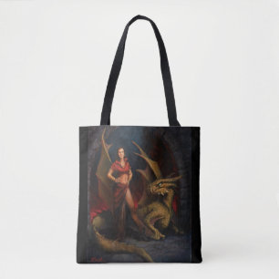 Tote Bag La Dame et le Dragon