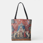 Tote Bag La Dame et l'Unicorne, À mon seul désir (Dos)