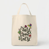 Tote Bag La Dame Plante folle (Devant)