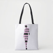 Tote Bag La Dame Rose (Devant)