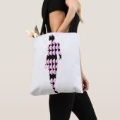 Tote Bag La Dame Rose (De près)