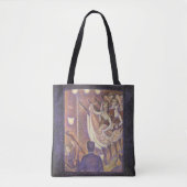 Tote Bag La danse cancan, Le Chahut de Georges Seurat (Devant)