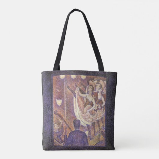 Tote Bag La danse cancan, Le Chahut de Georges Seurat (Dos)