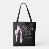 Tote Bag La danse, c'est la vie (Dos)