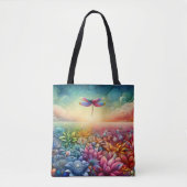 Tote Bag La Danse de la libellule (Devant)