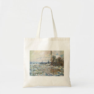 Tote Bag La débâcle des glaces de Claude Monet