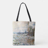 Tote Bag La débâcle des glaces par Claude Monet (Dos)