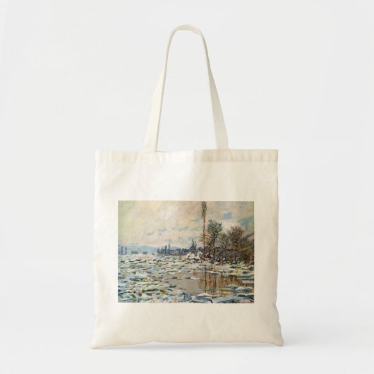 Tote Bag La débâcle sur la Seine de Claude Monet (Devant)