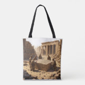 Tote Bag La découverte de la pierre de Rosette (1799) (Dos)