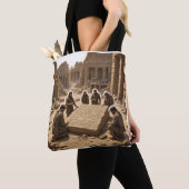 Tote Bag La découverte de la pierre de Rosette (1799) (De près)