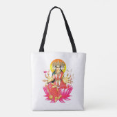 Tote Bag La déesse hindou Gayatri Devi (Dos)