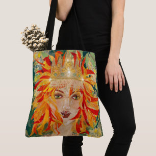 Tote Bag La déesse irlandaise Eire Fiery Redhead Ginger Fi