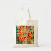 Tote Bag La déesse irlandaise Eire Fiery Redhead Ginger Fir (Devant)