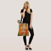 Tote Bag La déesse irlandaise Eire Fiery Redhead Ginger Fir (Sur le modèle)