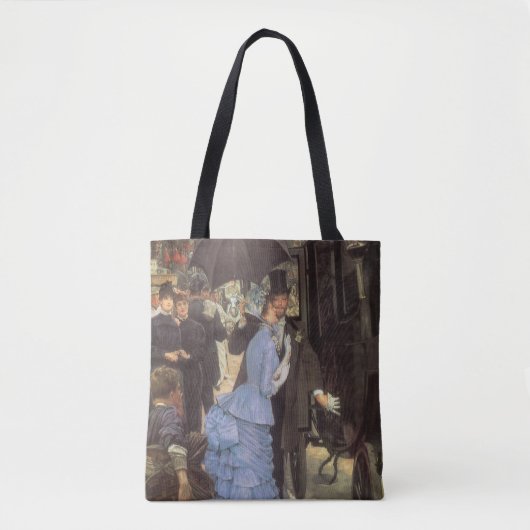 Tote Bag La Demoiselle d'honneur (alias La Voyageuse) de Ja (Devant)