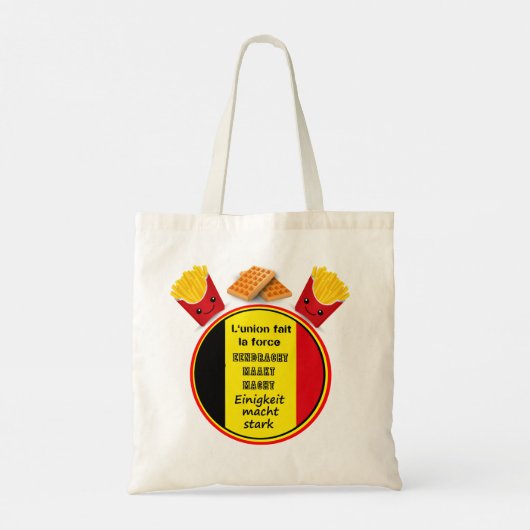 Tote Bag La devise de la Belgique (Dos)