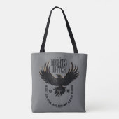 Tote Bag La devise vedette de la nuit (Dos)