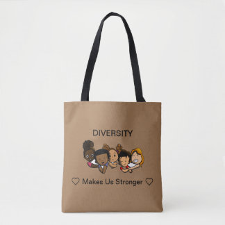 Tote Bag La diversité nous rend plus forts
