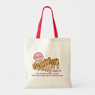Tote Bag La "doctrine importe" budget Fourre-tout (rouge)