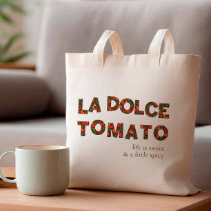 Tote Bag La Dolce Tomato Italie Summer Girp Trip