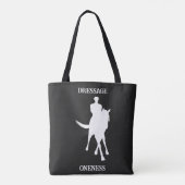 Tote Bag La Dressage Est Une Seule (Dos)