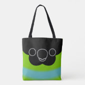 Tote Bag La face d'un perroquet Nanday (Dos)