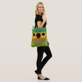 Tote Bag La face d'une perruche à gorge brune (Sur le modèle)