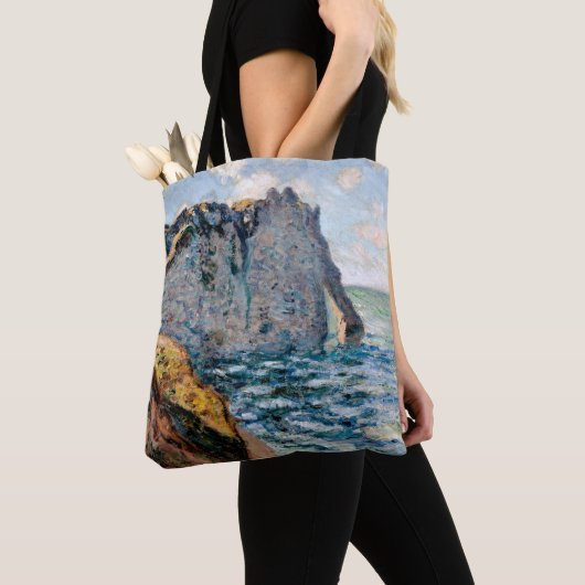 Tote Bag La falaise d'Aval, Monet (De près)