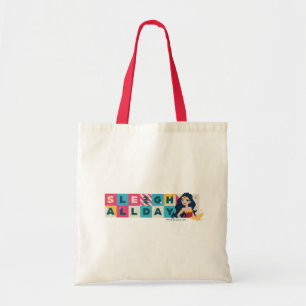 Tote Bag La Femme de la Ligue de la Justice "A Dormi Toute