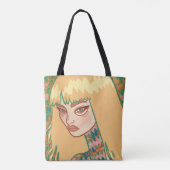 Tote Bag La femme gothique (Dos)