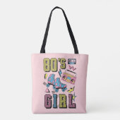 Tote Bag La fille des années 80 (Dos)