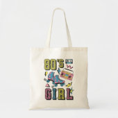 Tote Bag La fille des années 80 (Devant)
