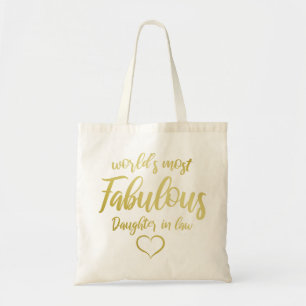 Tote Bag La fille la plus fabuleuse du monde en droit