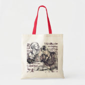 Tote Bag La fille lisant un livre (Devant)