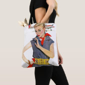 Tote Bag La fille qui a volé des avions (De près)