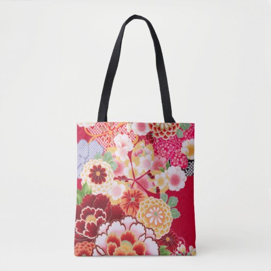Tote Bag La flamme rouge de la florale (Devant)
