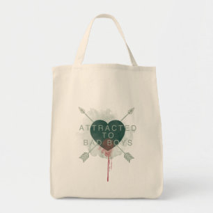 Tote Bag La flèche "attiré à de mauvais garçons" a pe