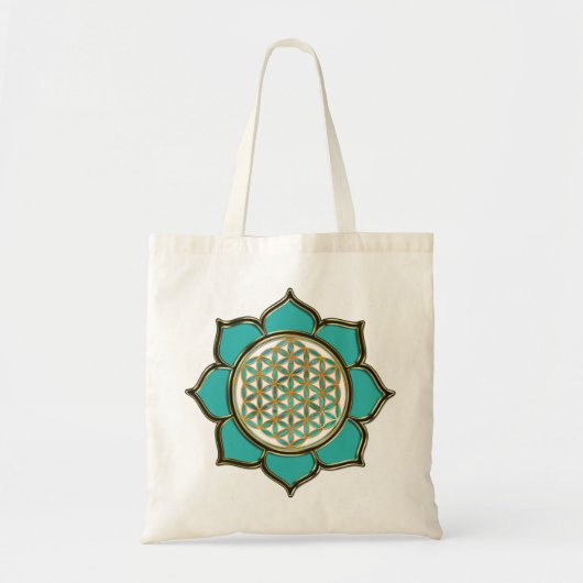 Tote Bag La Fleur de la vie (Devant)