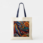 Tote Bag "La Fleur du Dragon" (Dos)