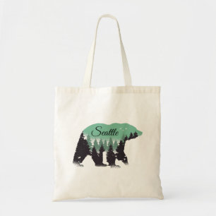 Tote Bag La forêt de Seattle Bear