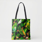 Tote Bag La forêt tropicale feuille (Devant)