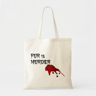 Tote Bag La fourrure est meurtre