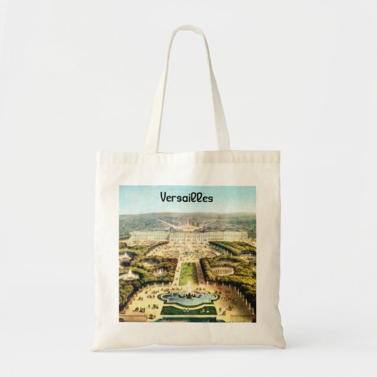 Tote Bag La France vintage, Palais De Versailles (Devant)