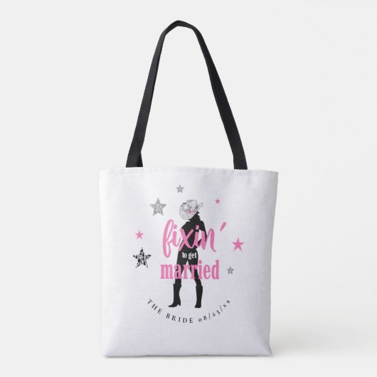 Tote Bag La future mariée disco ID925 (Dos)