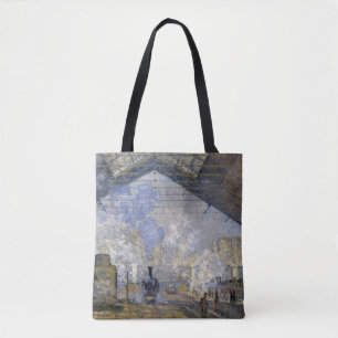 Tote Bag La gare Saint-Lazare, Monet