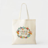 Tote Bag La gentillesse compte (Devant)
