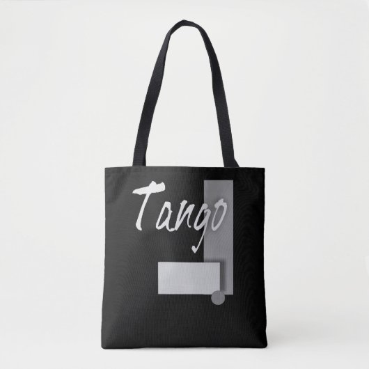 Tote Bag La géométrie de tango (Devant)
