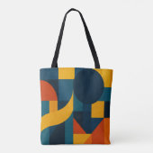 Tote Bag La géométrie d'Emotion Fourre-tout (Dos)